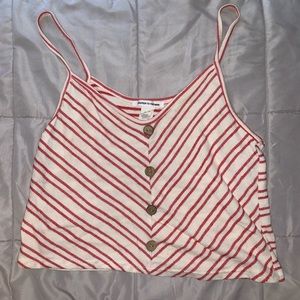 Sweater knit tank top